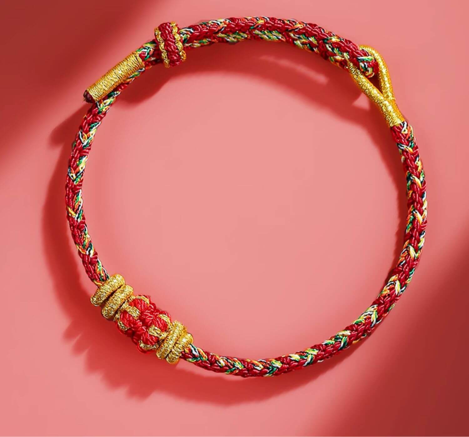 2024 Dragon Year Birth Year Bracelet: Tai Sui Red String Bracelet