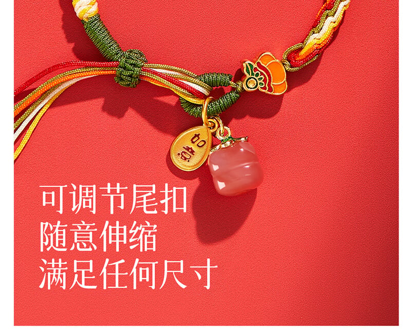 《Shishi Ruyi》 Cycle Multicolored Rope Braided Bracelet