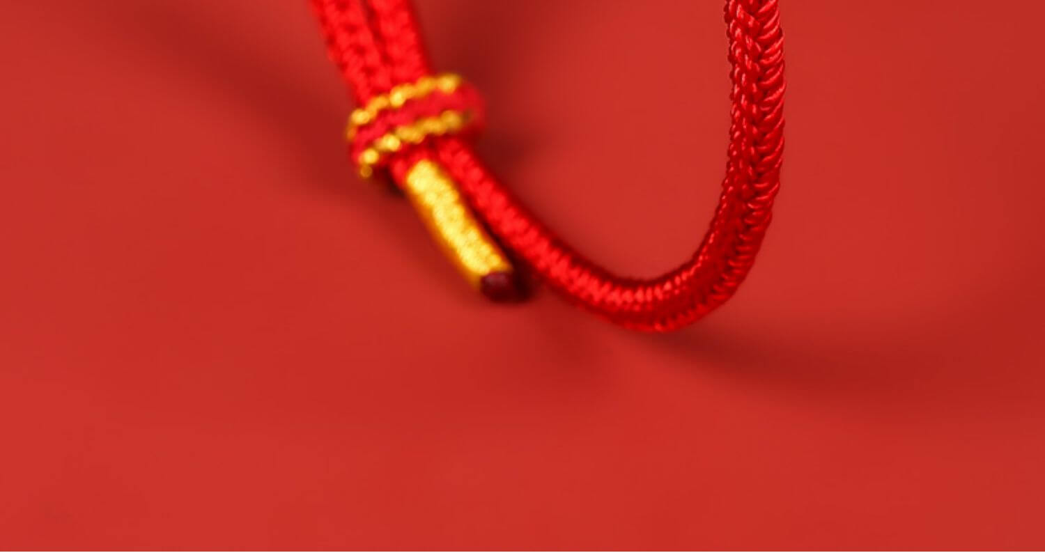 《Infinite Wealth》 Pu Tuo Mountain Dragon Year Red String for Year of Birth