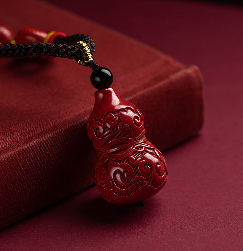 Auspicious Cloud Gourd~Fortune and Prosperity Gourd Necklace Sweater Chain