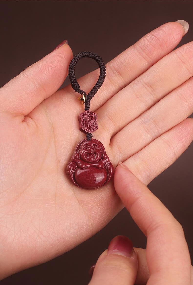 Real cinnabar~2024 new key chain pendant