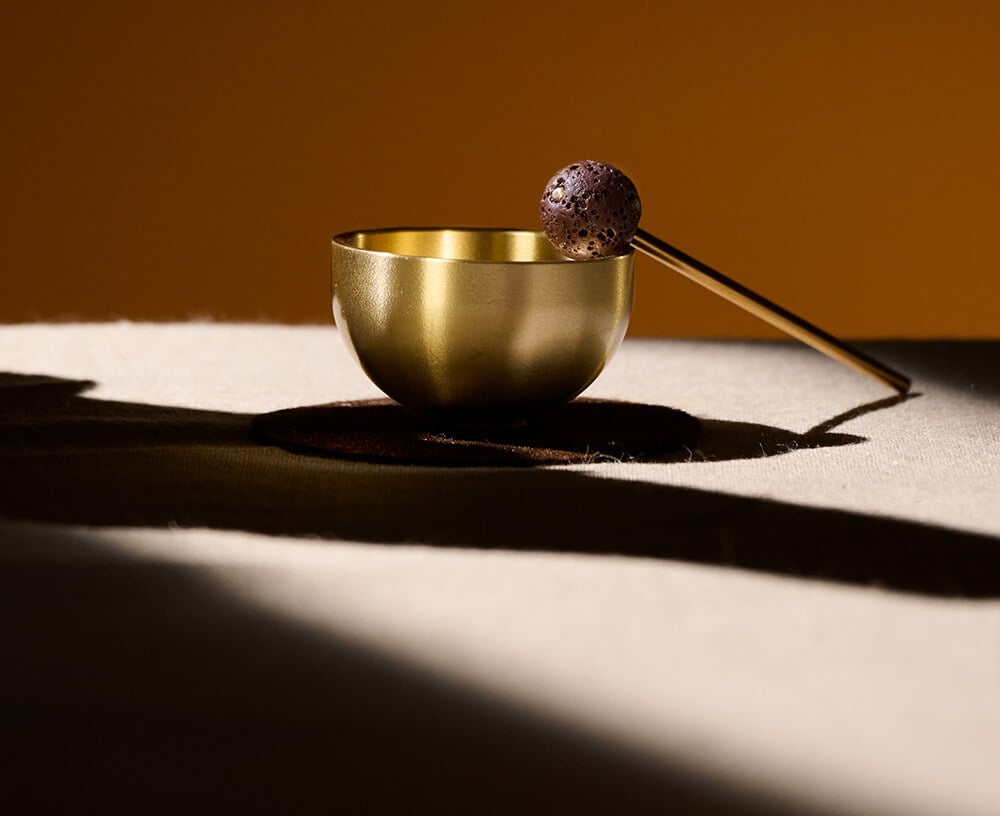 《Mindfulness》 Meditation and Stress Relief Mini Singing Bowl