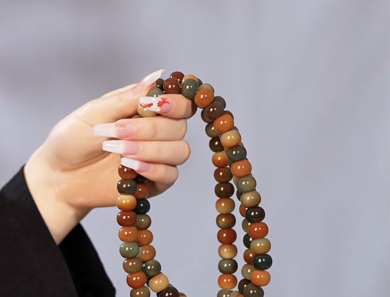 《Dunhuang Feitian》 Bodhisattva bracelet with 108 beads, hand-held cultural toy