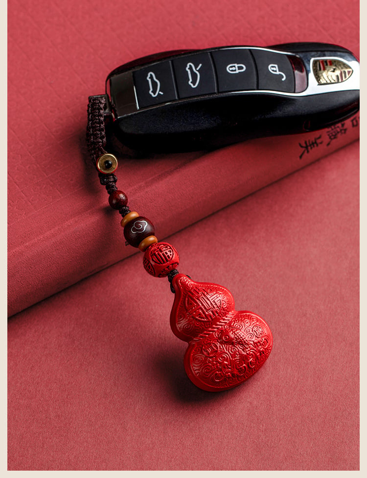 Fulu Gourd ~ Wealth and Blessing Creative Car Keychain