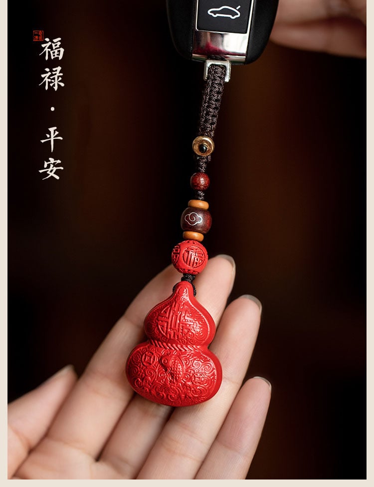 Fulu Gourd ~ Wealth and Blessing Creative Car Keychain