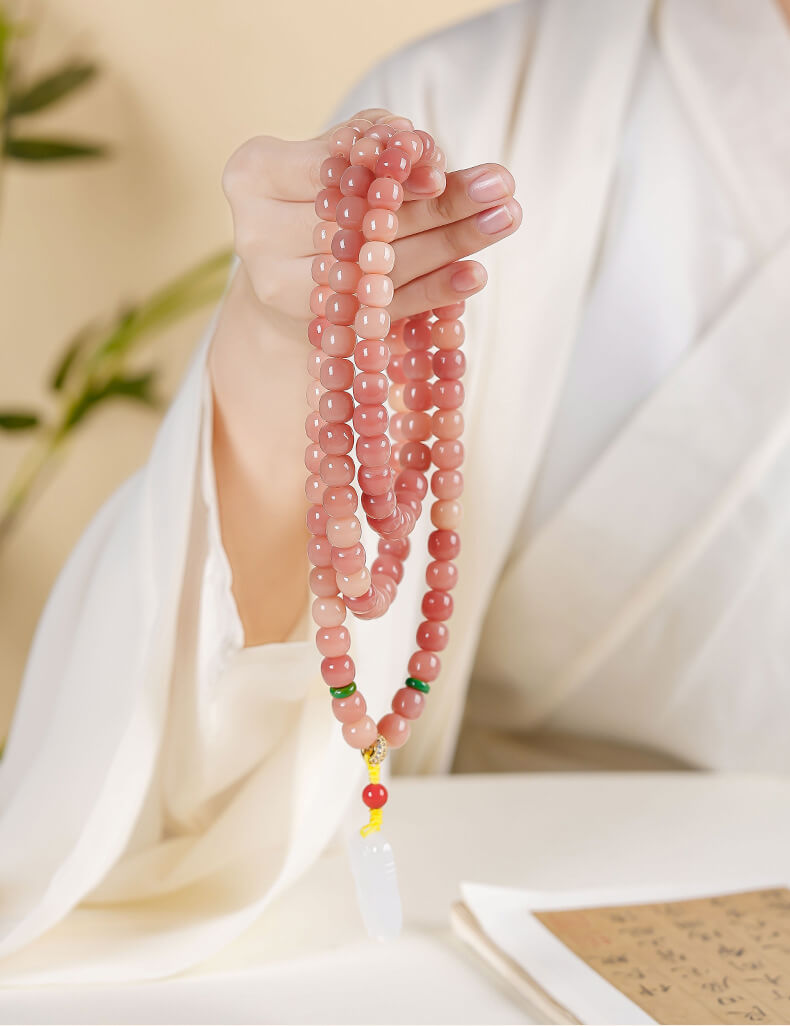 Colorful ~ 108 bodhi bracelets with Buddhist beads