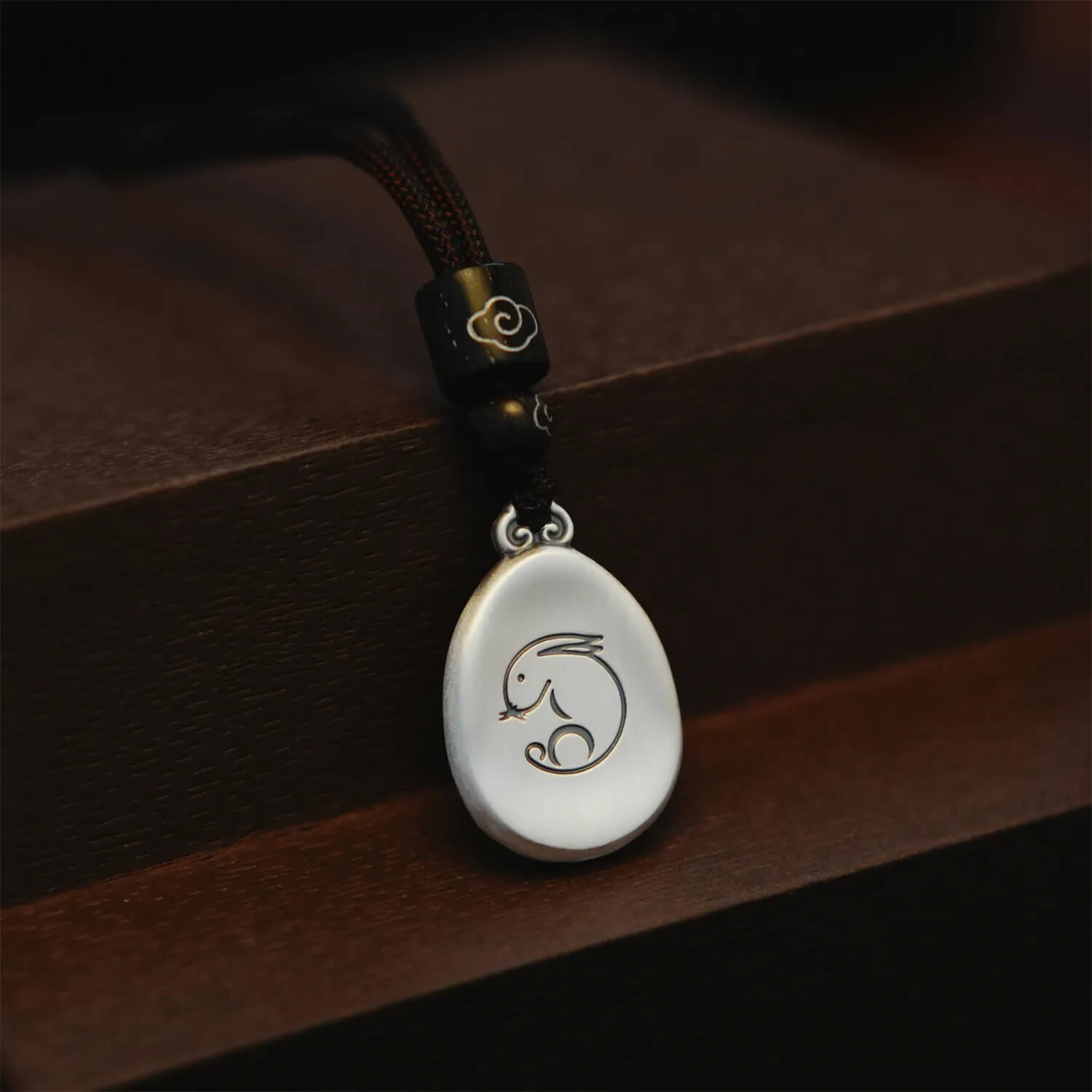 《Twelve Zodiac Signs》 water drop tag solid necklace