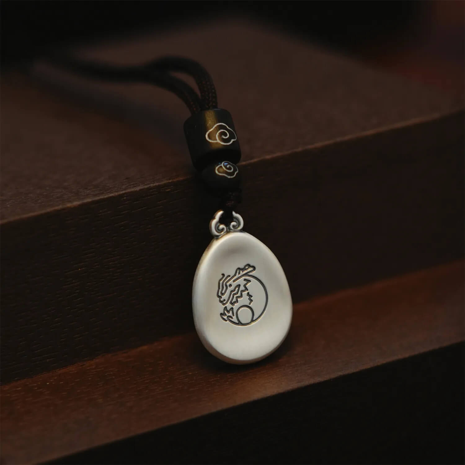 《Twelve Zodiac Signs》 water drop tag solid necklace