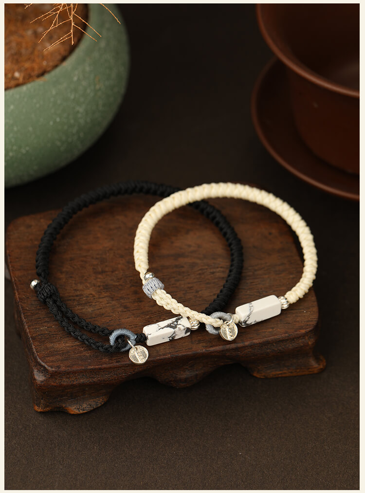 《Nan Xue》 Couple Bracelet Niche New Chinese Style Bracelet