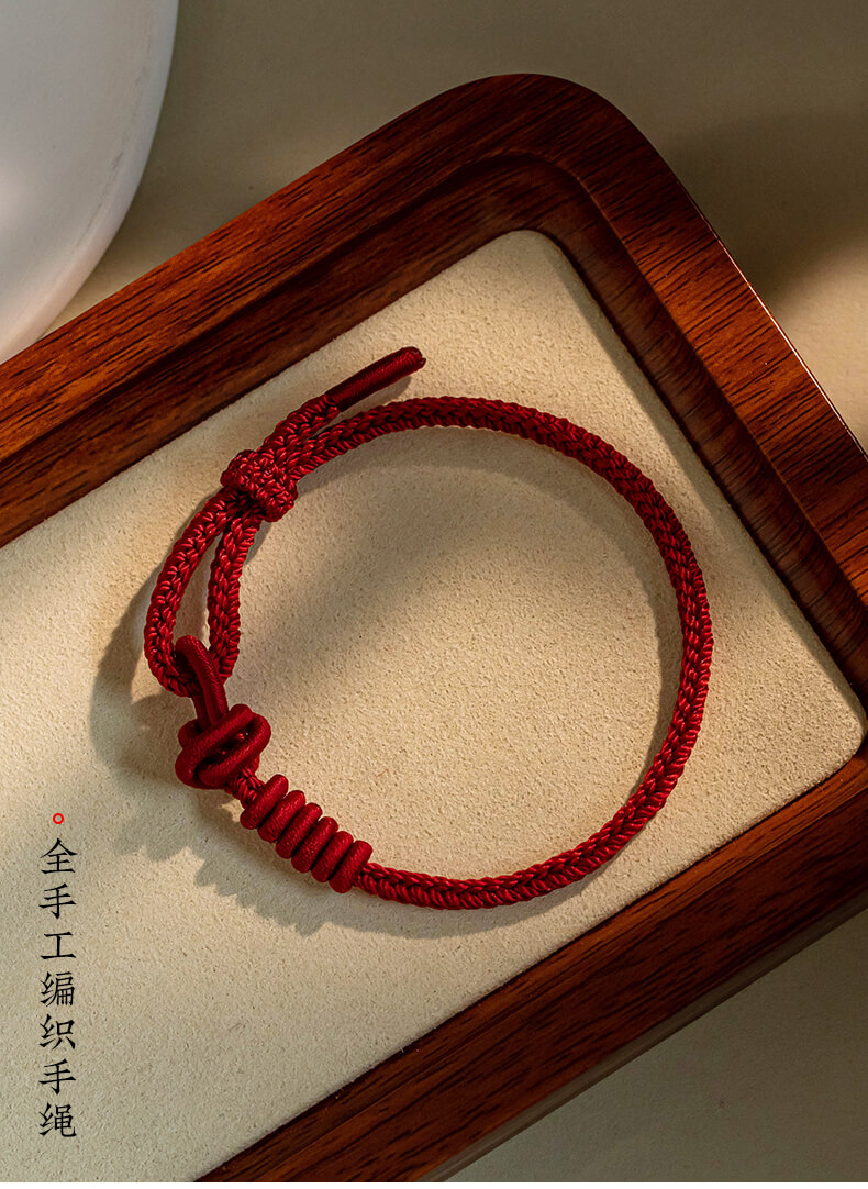 《Booming》 Hand-woven eight-strand semi-finished products can be used as DIY hand ropes